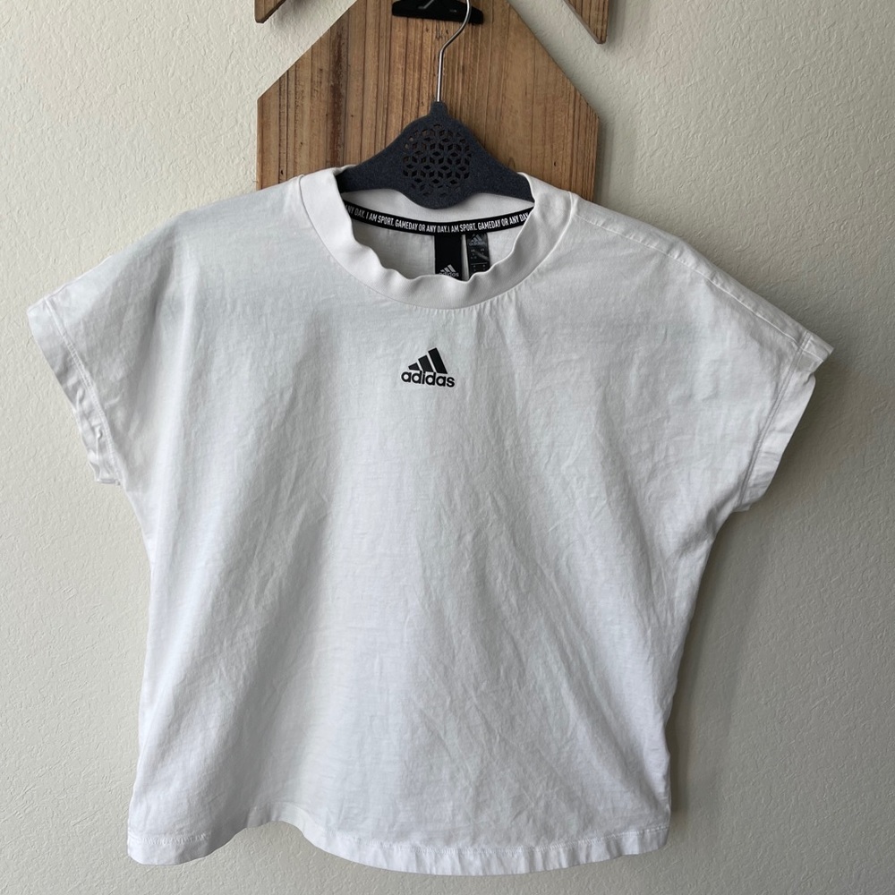 Adidas 3-Stripes T-shirt | White